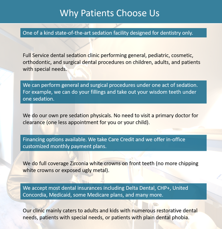 Why Choose Our Dental Sedation Clinic